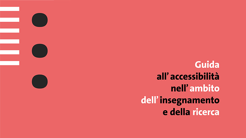 Guia accessibility insegnamento e ricerca